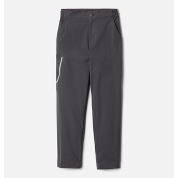 Columbia Tech Trek, Pantalones Grises Oscuro Para Niño | 236581-DYQ